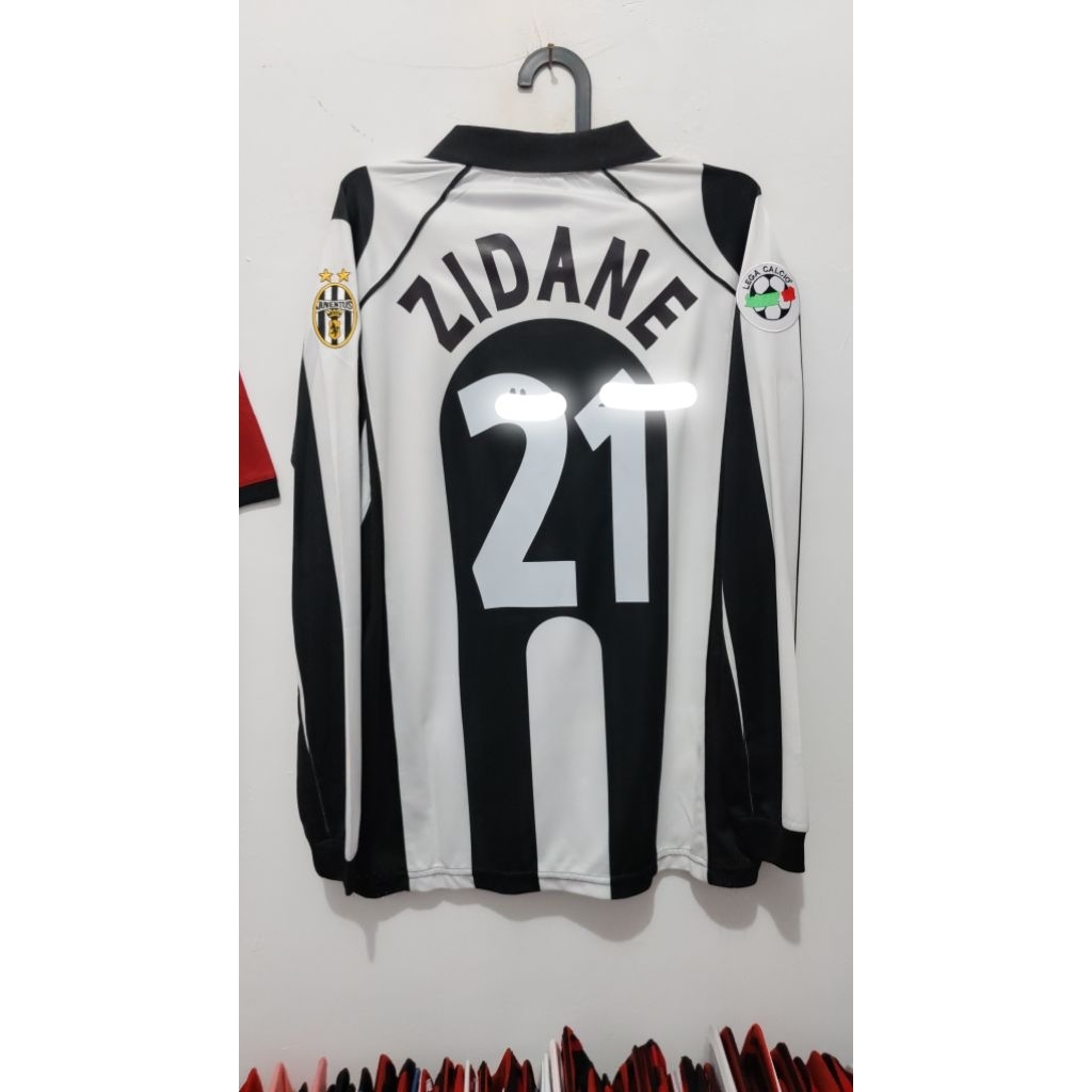 jersey retro Juve Zidane size MLXL