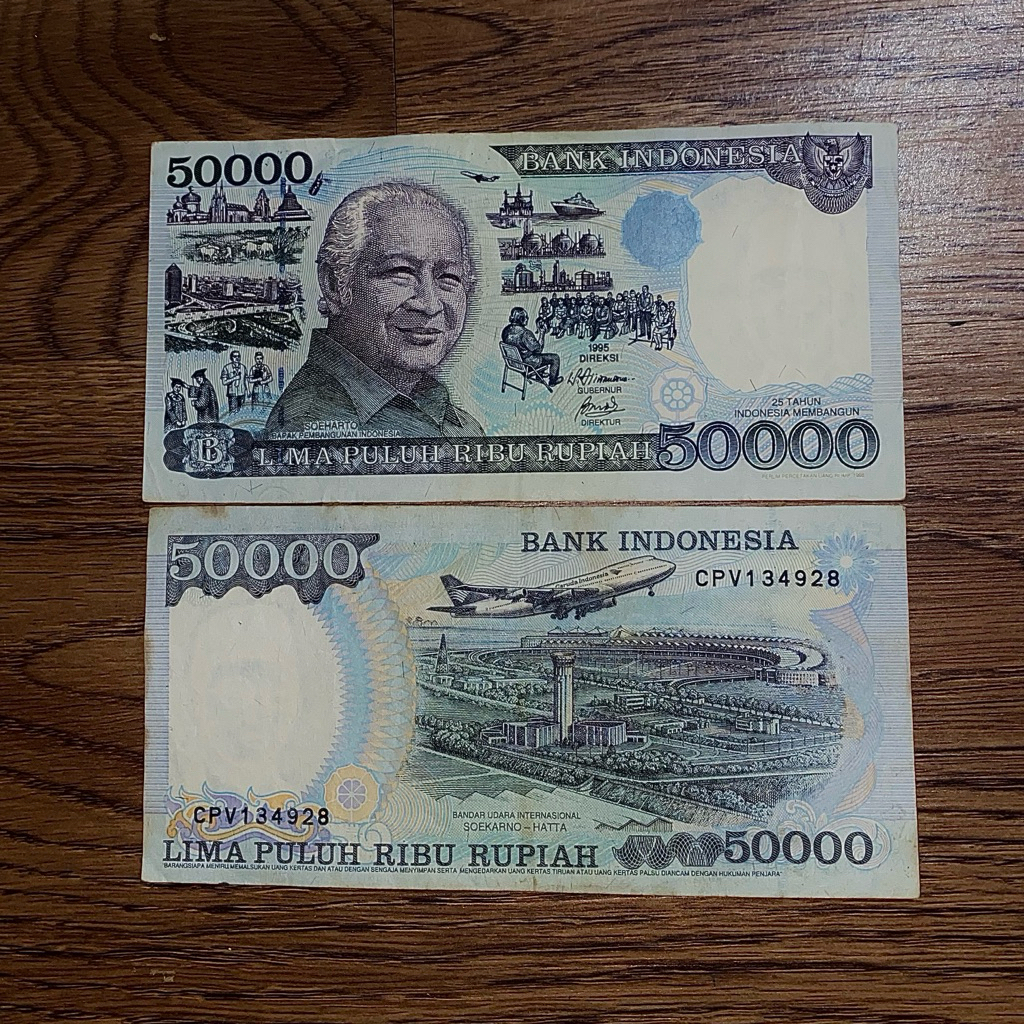 UIV5 50000 soeharto bekas/vf