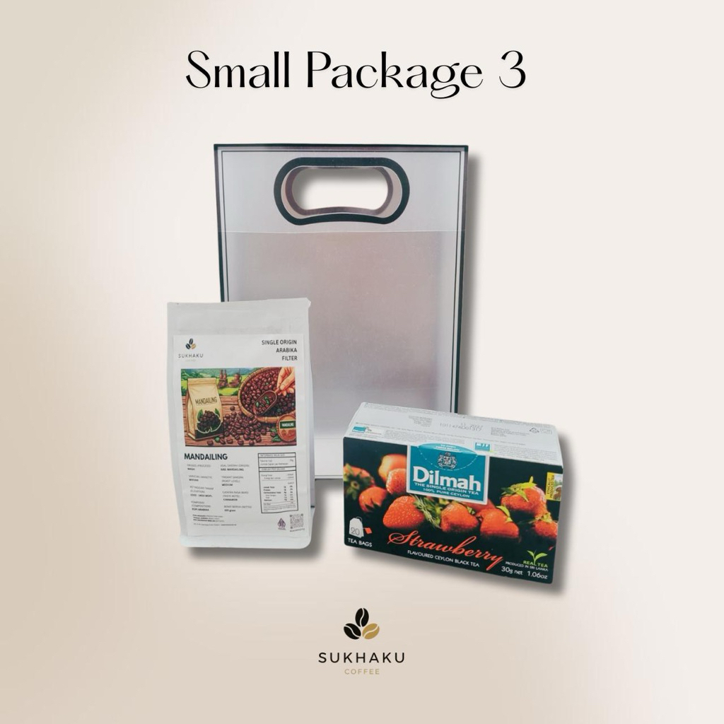 

Sukhaku Coffee - Small Package 3 | Hampers Kopi dengan Teh Dilmah