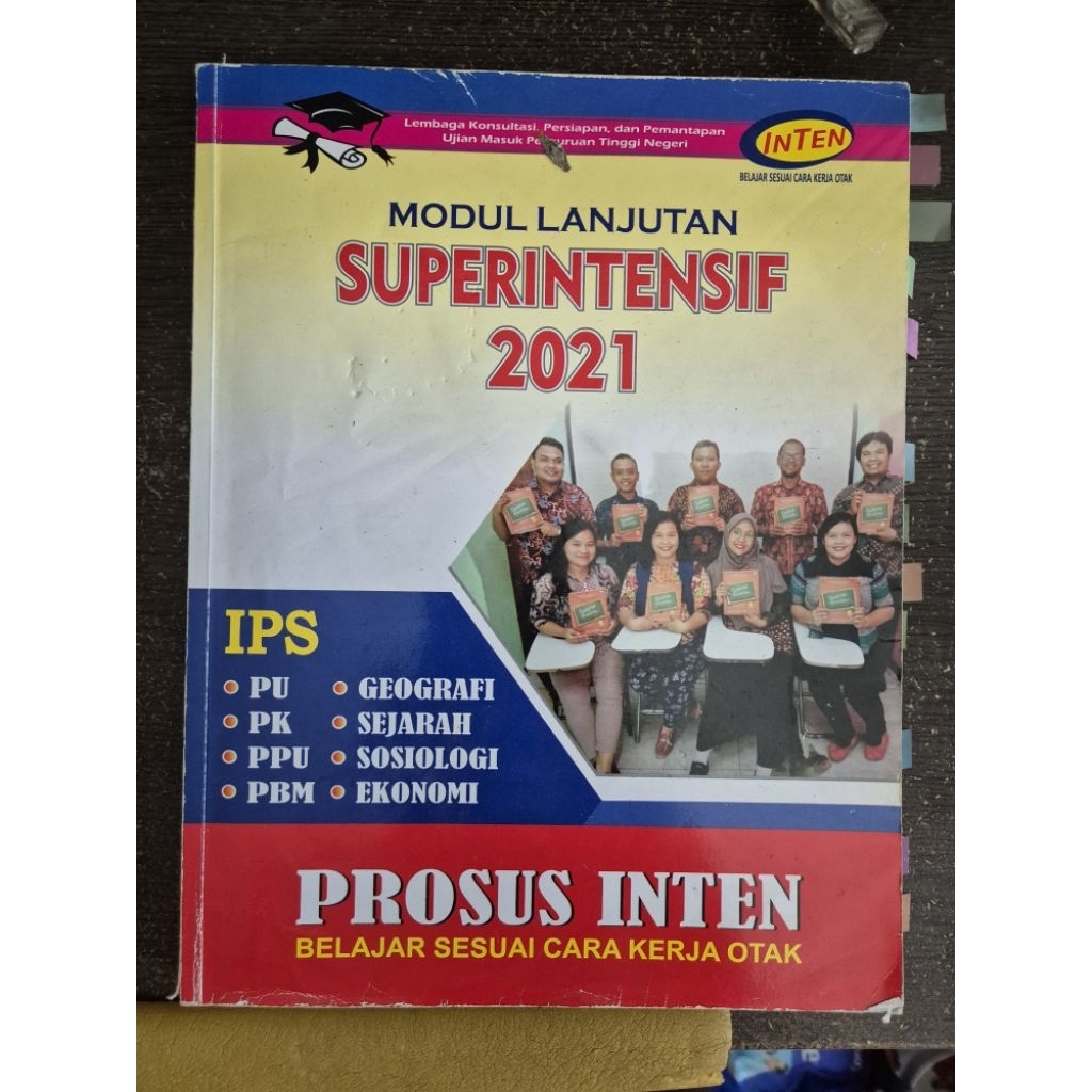 PRELOVED BUKUl Buku Modul Lanjutan Superintensif 2021 IPS Prosus Inten Belajar Sesuai Cara Kerja Ota