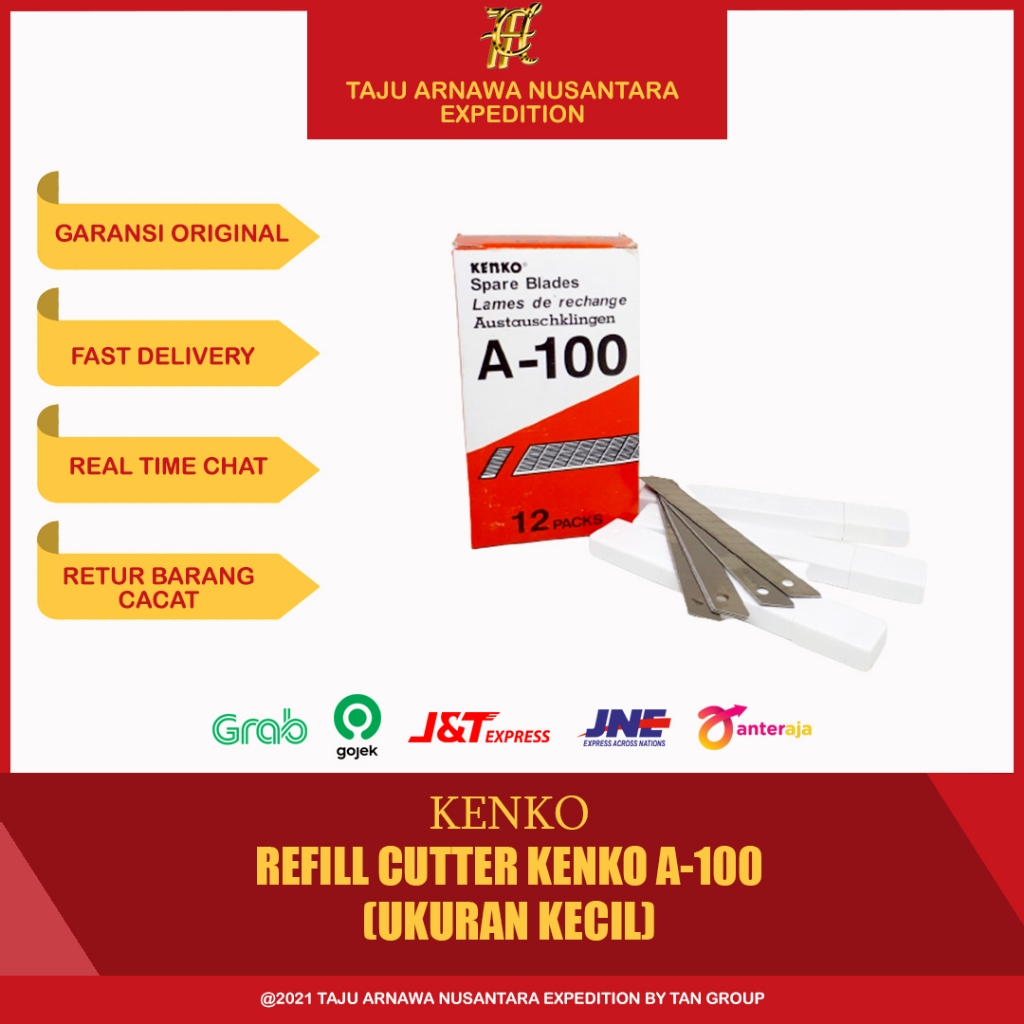 

ISI CUTTER KECIL KENKO A-100 / REFILL CUTTER KENKO A-100 KECIL
