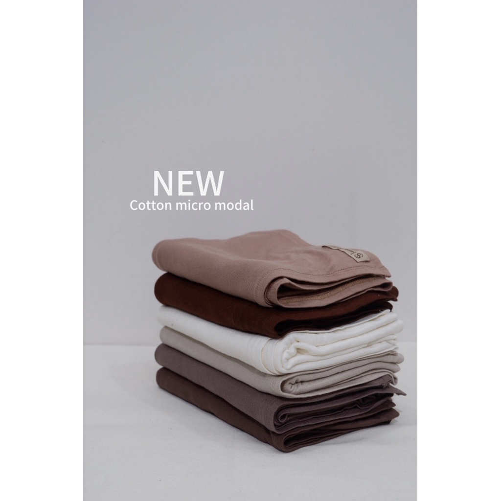 PASHMINA KAOS ( COTTON MIKRO MODAL)