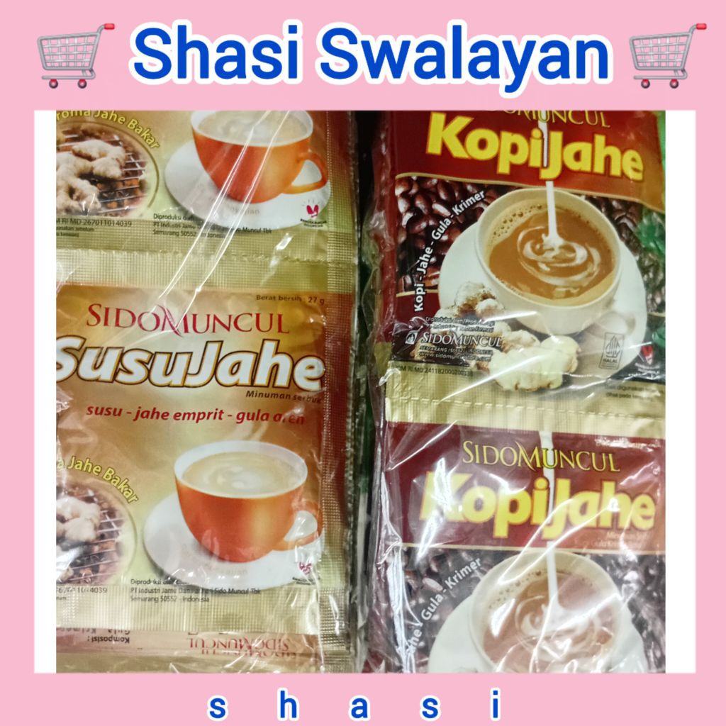

SIDO MUNCUL Susu / Kopi Jahe 10 Sachet - Sidomuncul