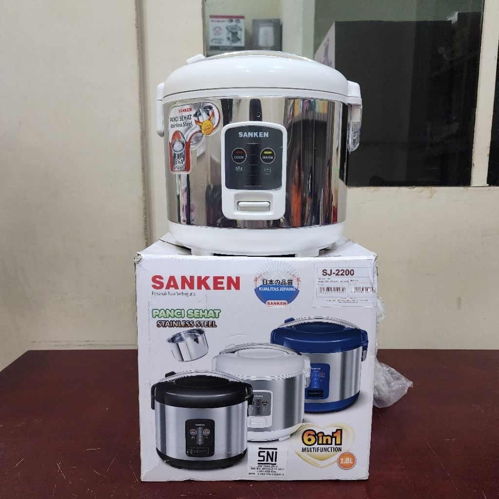 Magic Com 1.8 Liter Sanken SJ 2200 / Sanken SJ 2200