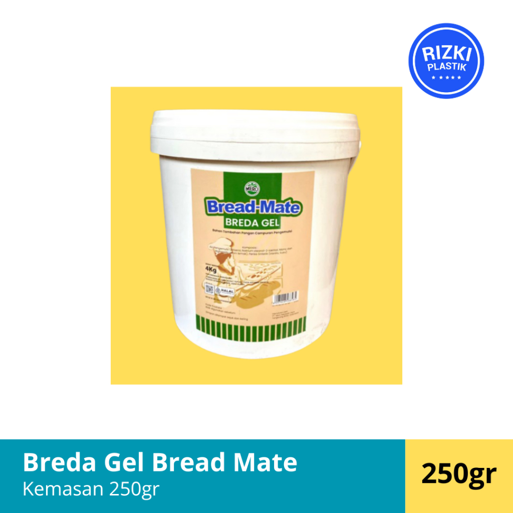 

Mero Bread Mate Breda Gel Softener - Pelembut Roti 250gr