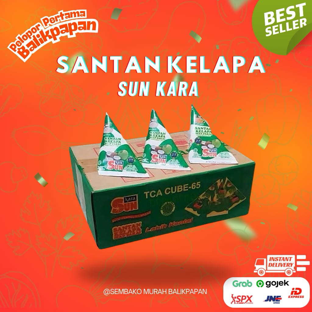 

santan SUN KARA 65ml 1 dus isi 36