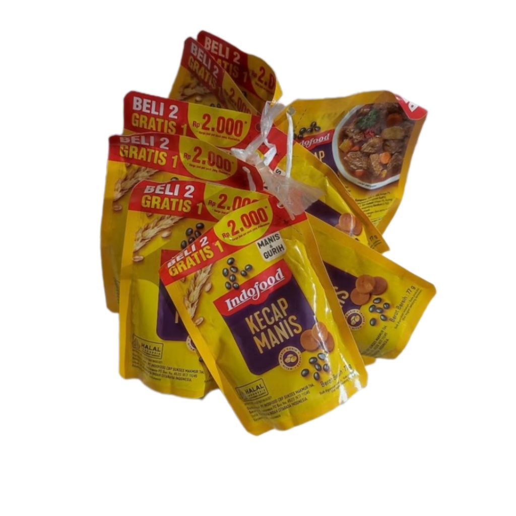 

Indofood Kecap Manis 77 gr (9pcs)