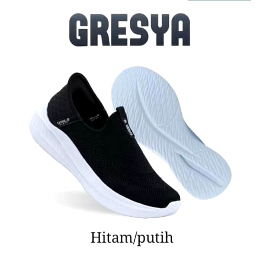 Desle Shoes Slip On Gresya GRESYA (Woman) Cewek