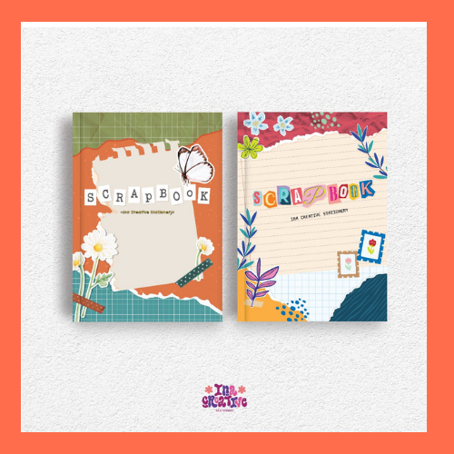 

INA CREATIVE Scrapbook ukuran A5 Daisy