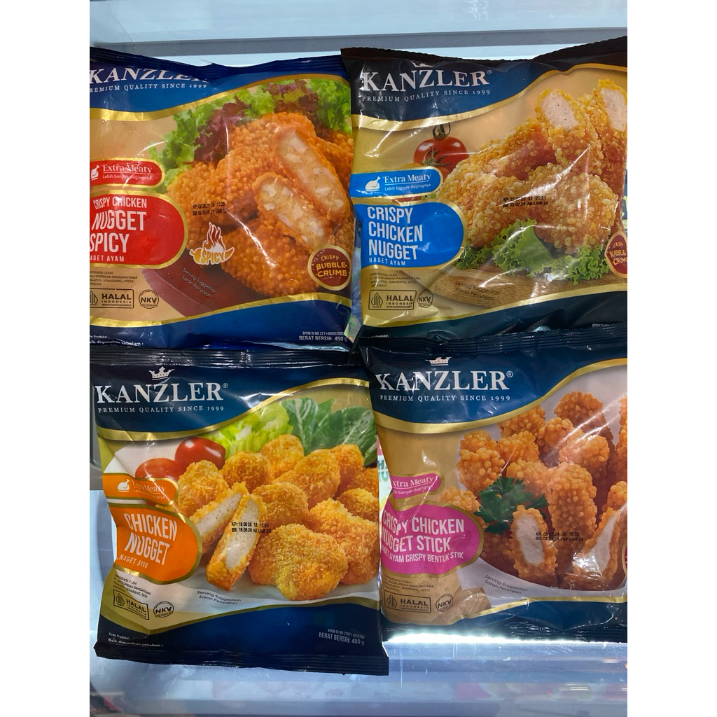 

KANZLER CHICKEN NUGGET 450g (khusus instant)