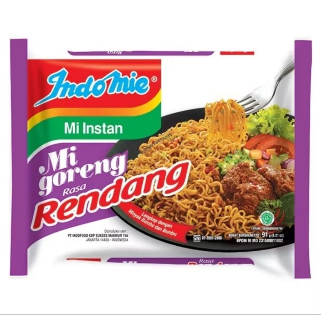 

INDOMIE GORENG RENDANG
