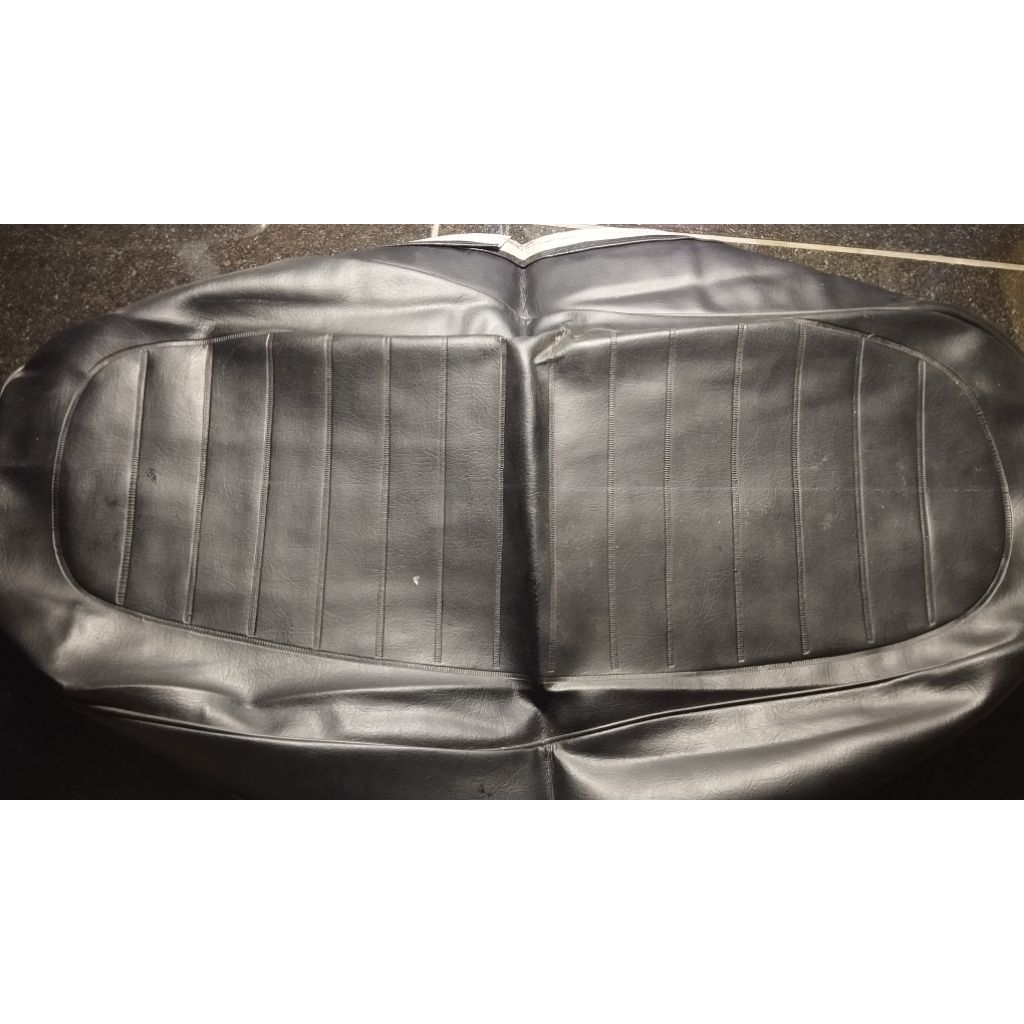 original ckd pass kalep sarung kulit jok tutup sadel sedel motor yamaha l2g lis hitam standar kualit