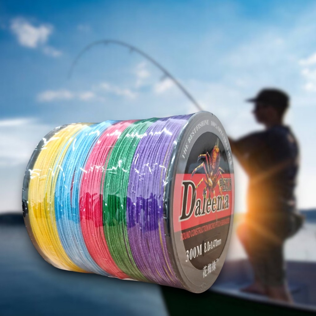 Senar Pancing PE Braided Super Kuat Fishing Line 300M
