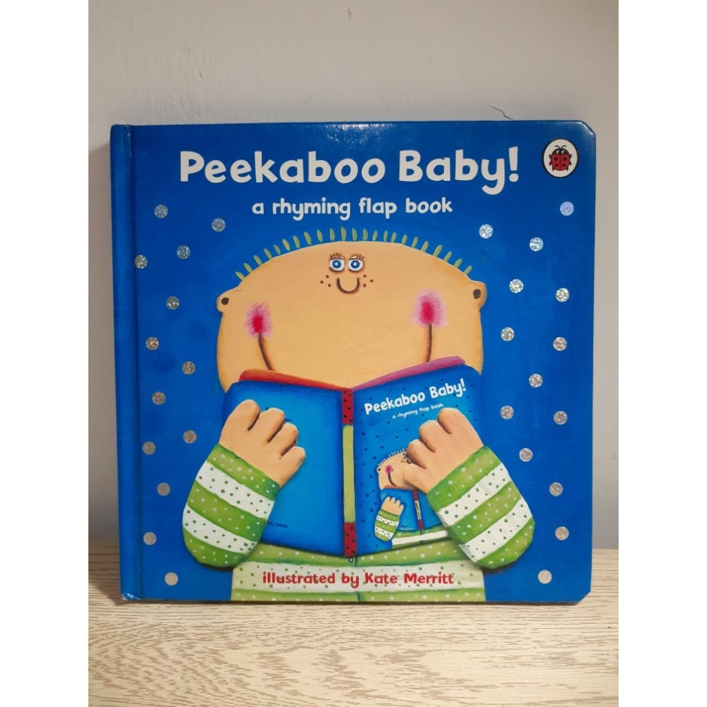 [ NETT ] Board Book Peekaboo Baby Flap Book