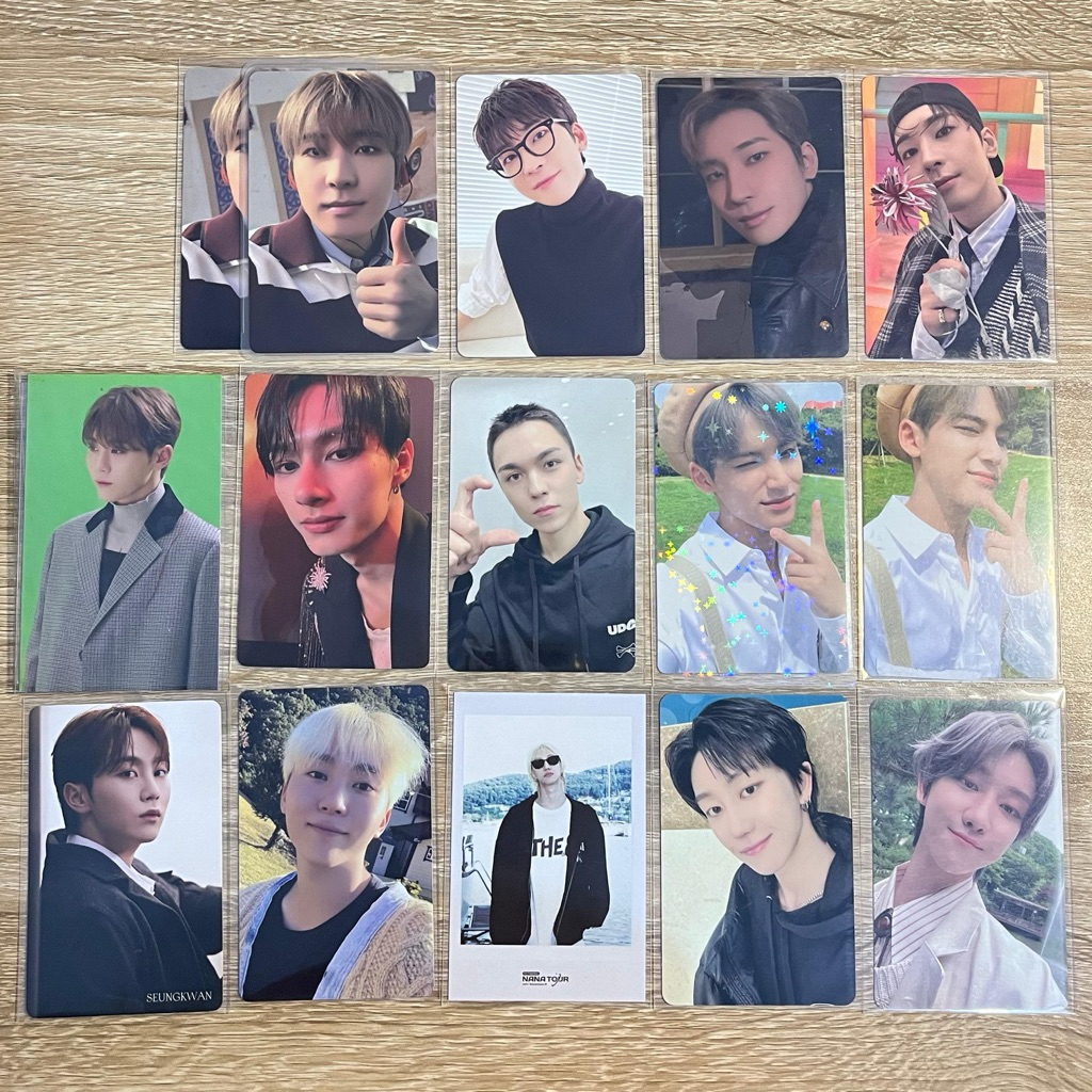 [BACA DESKRIPSI] OFFICIAL PHOTOCARD SEVENTEEN THE8 MINGHAO JEONGHAN JOSHUA HOSHI SCOUPS SEUNGCHEOL J