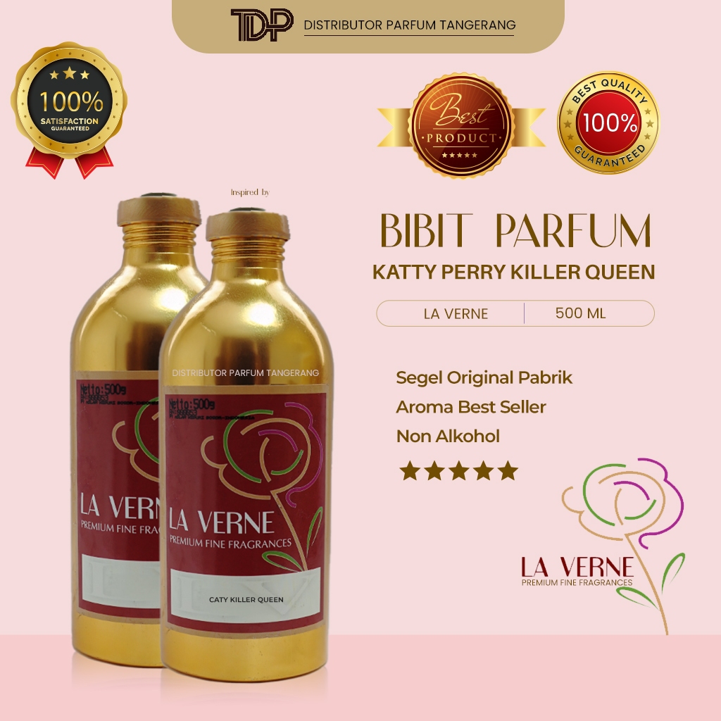 CATY KILLER QUEEN BY LAVERNE SEGEL PABRIK 500 ML BIBIT PARFUM.