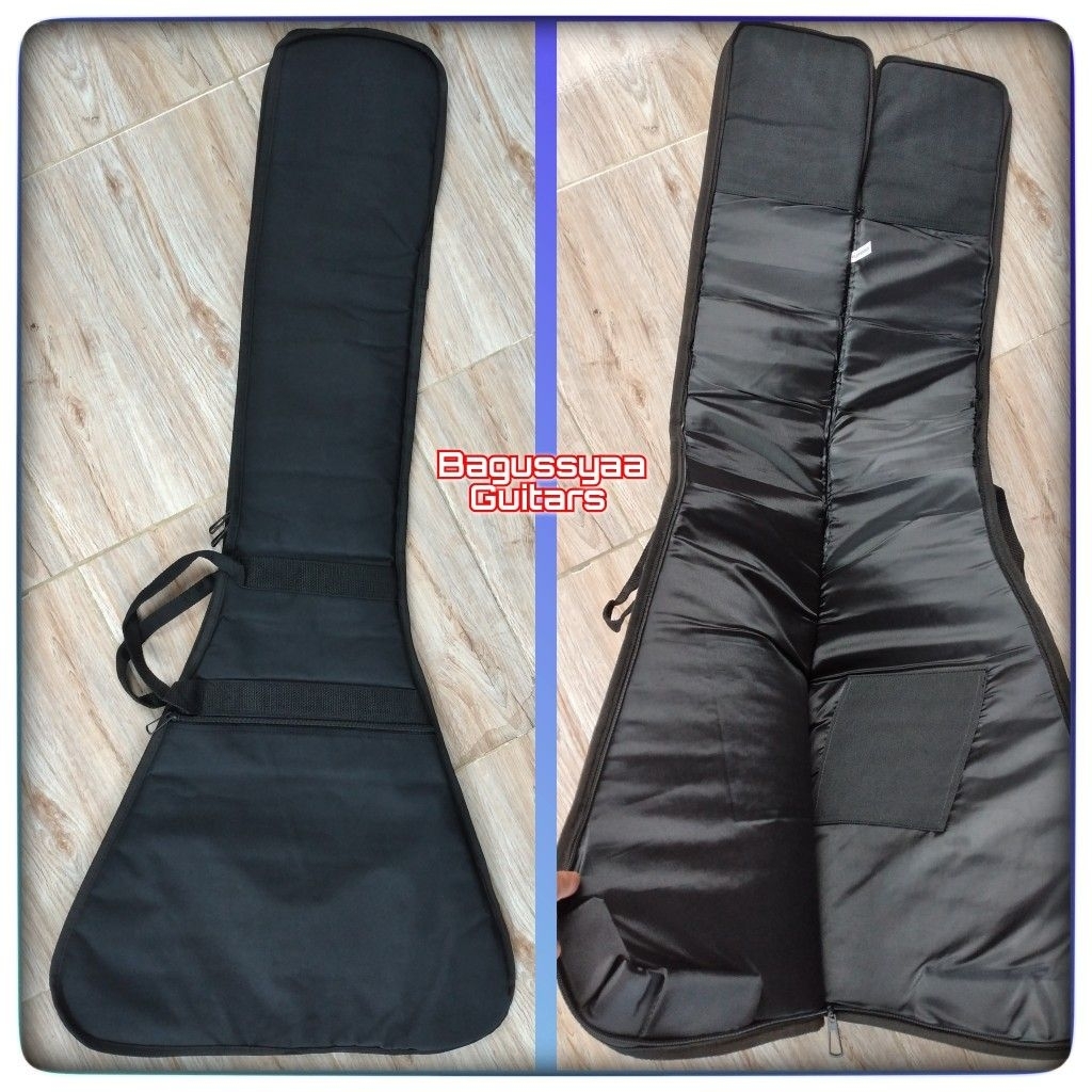 Tas Gitar Flying V Softcase Gitar Flying V Bekas