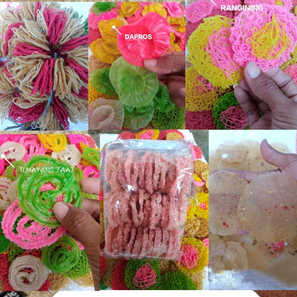 

Rengginang Singkong Cianjur Gurih Renyah 430gr || Rengginang Dapros Opak Singkong Asli Cianjur