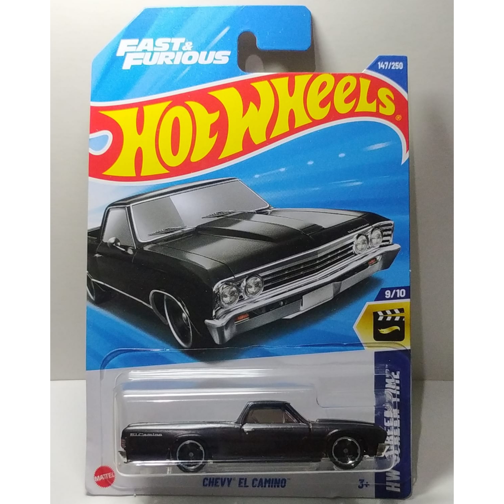 HOT WHEELS FAST & FURIOUS CHEVY EL CAMINO