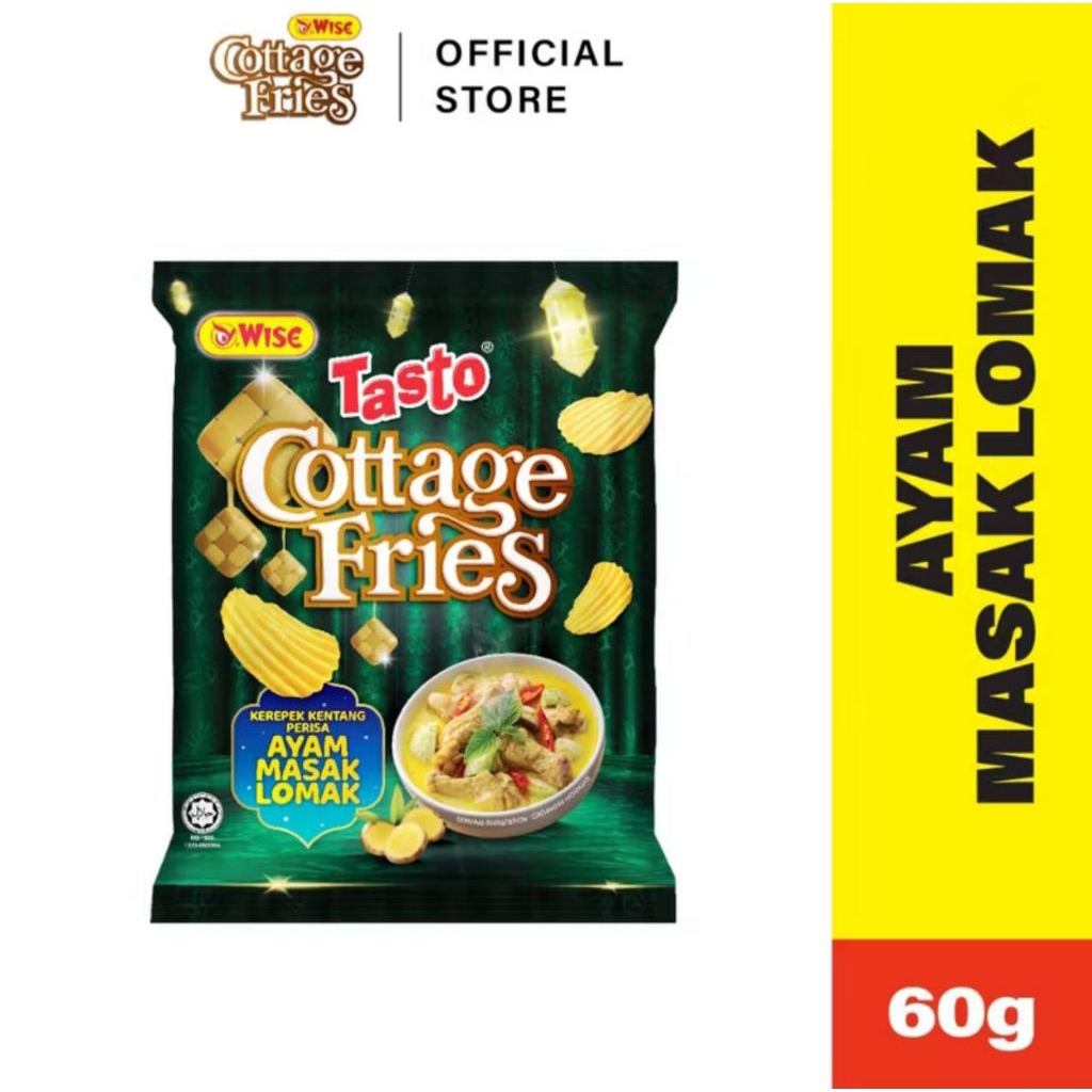 

WISE TASTO COTTAGE FRIES AYAM MASAK LOMAK