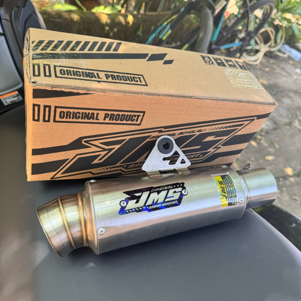 Slincer knalpot JMS ORI TYPE  jrm FREE BOX