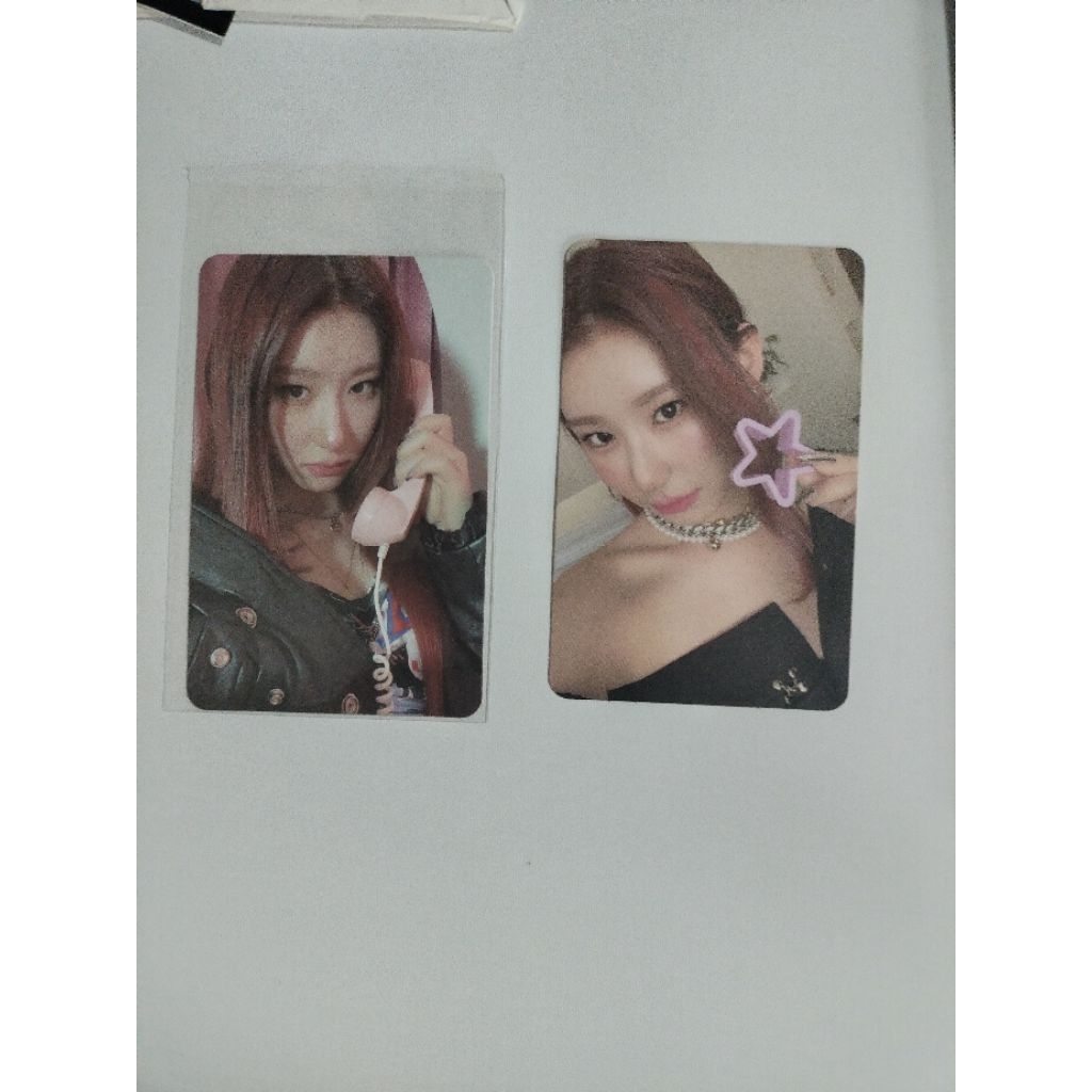 pc chaeryeong crazy in love photocard itzy