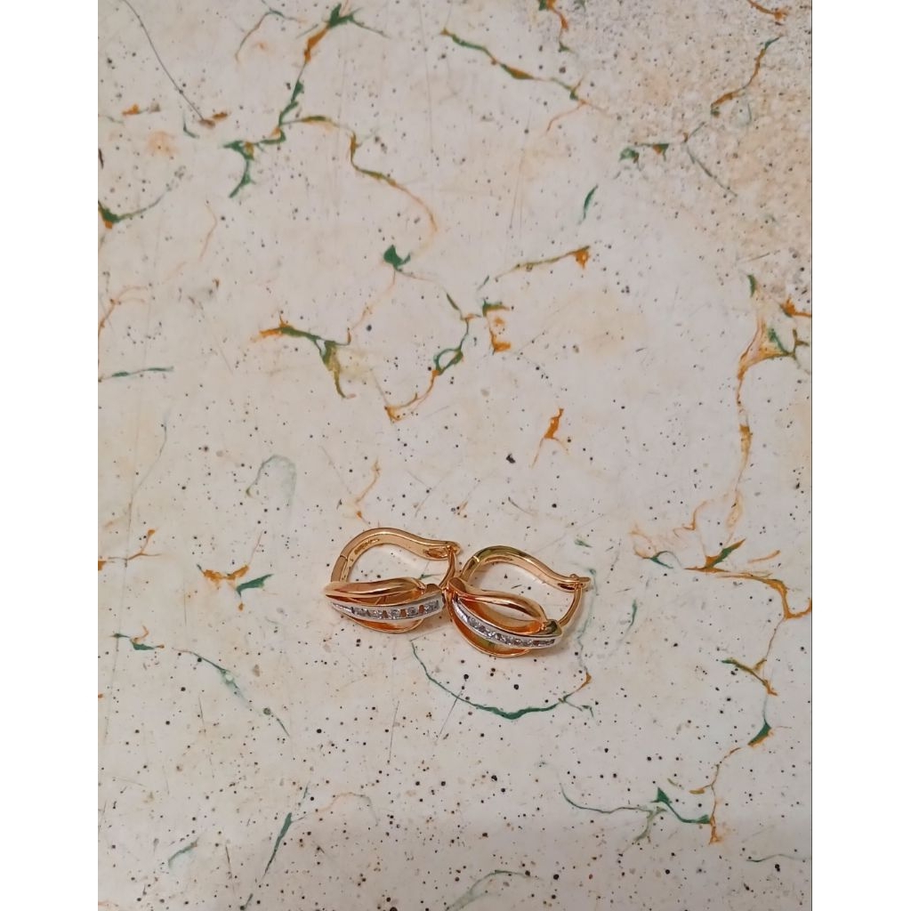 anting anting diamond antik karat