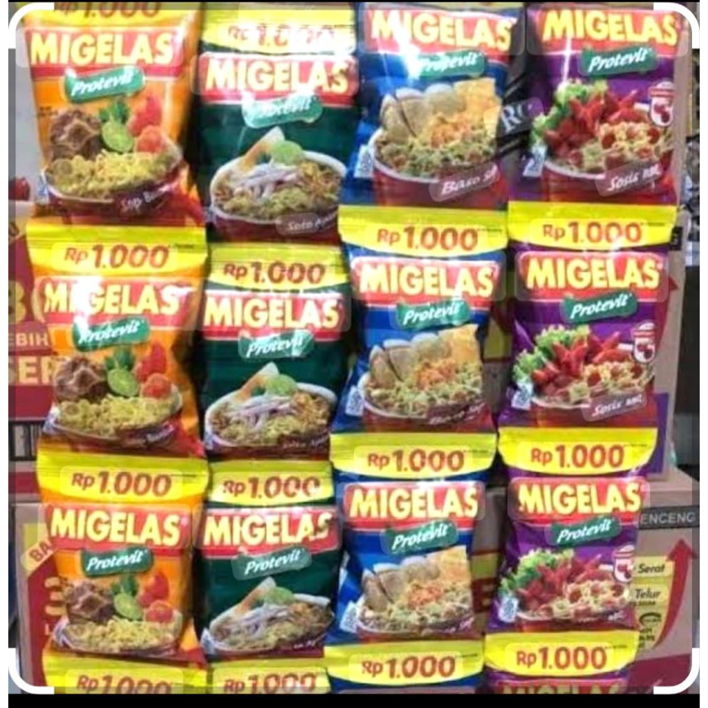 

MIGELAS 1 renteng isi 15 picis