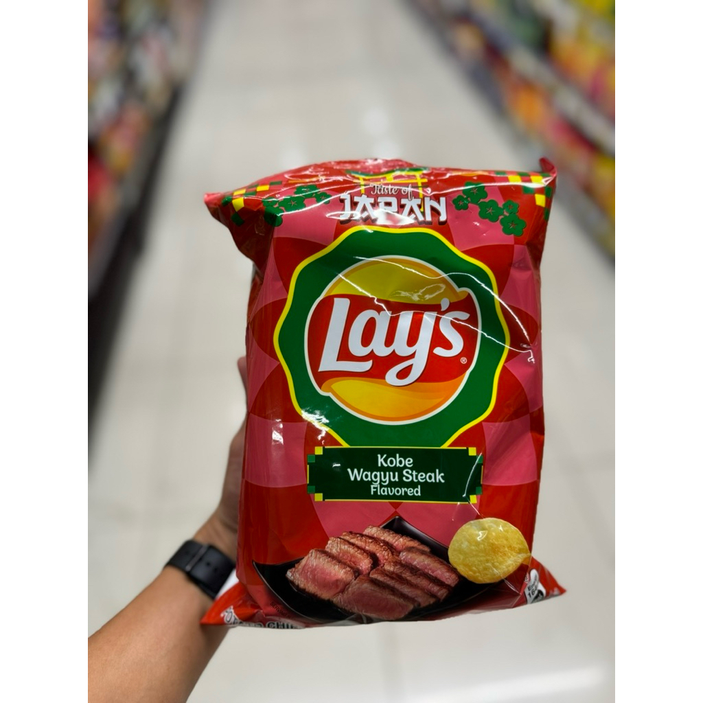 

lays japan kobe wagyu steak / kanazama shrimp roe / hokkaido garlic butter scallop 150gr