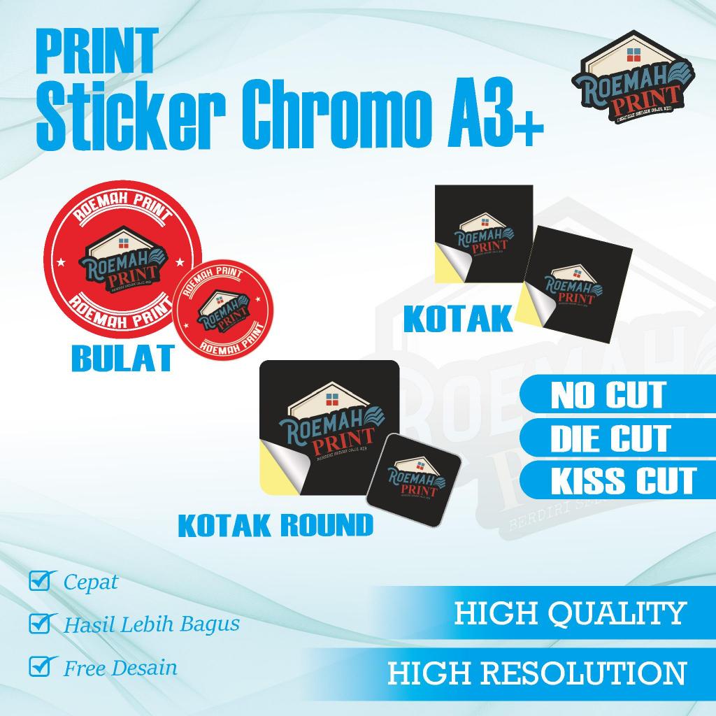

PRINT STIKER LABEL KERTAS KHROMO A3+