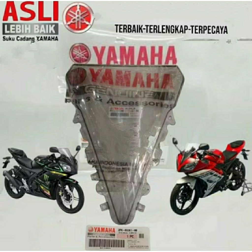 VISOR DEPAN R15 V2 R15 V2 OLD ORIGINAL YGP GENUINE PARTS