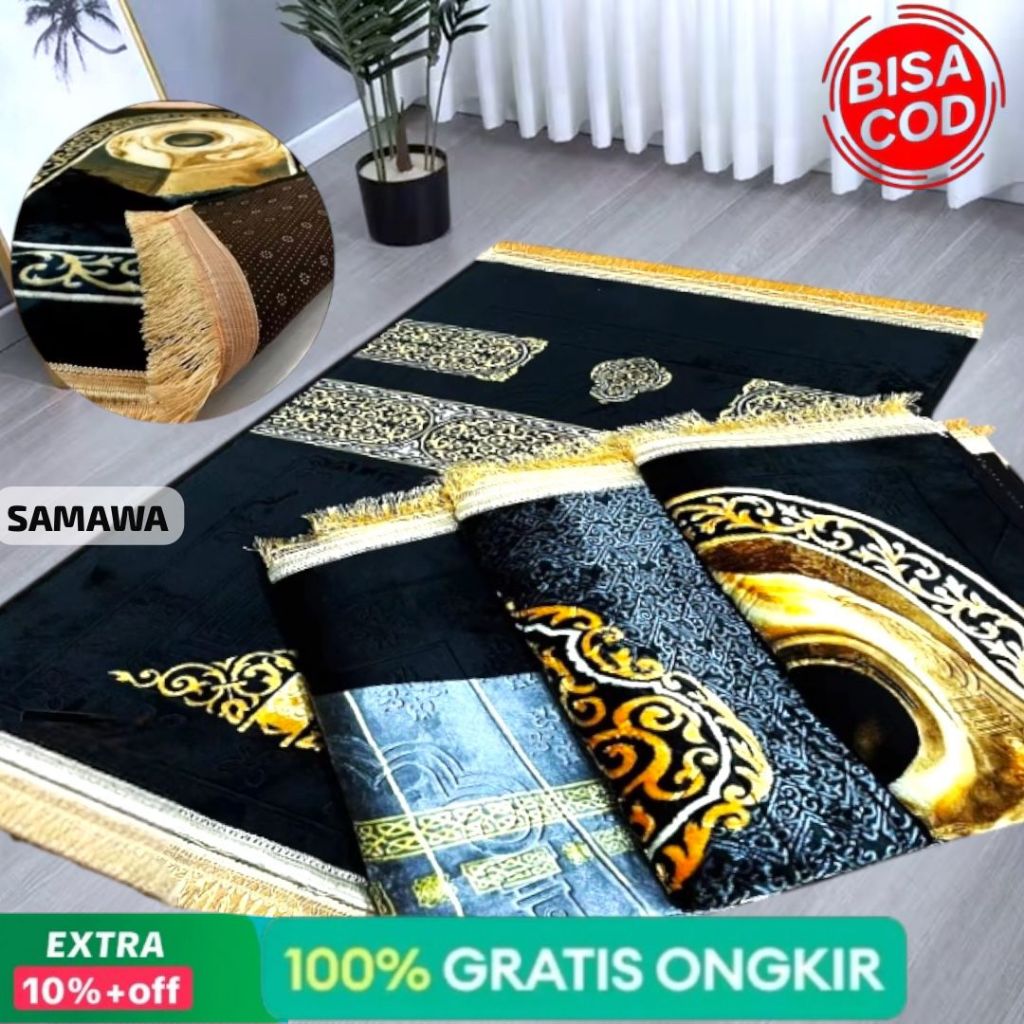 Sajadah Berkualitas Sholat Tebal Best Seller Motif Lebaran Traveling Murah Terbaru Premium Muslim Un