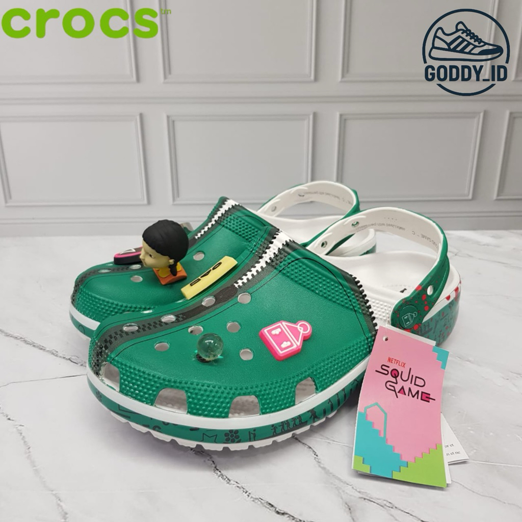 SANDAL CROCS SQUID GAME - CROCS SQUID GAME -SANDAL CROCS PRIA