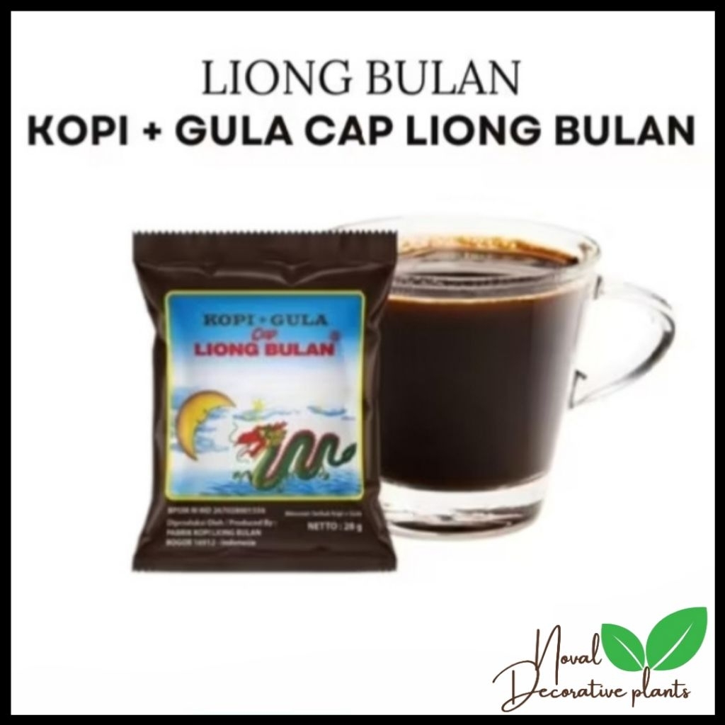 

Promo COD!!! Kopi liong bulan khas kota bogor
