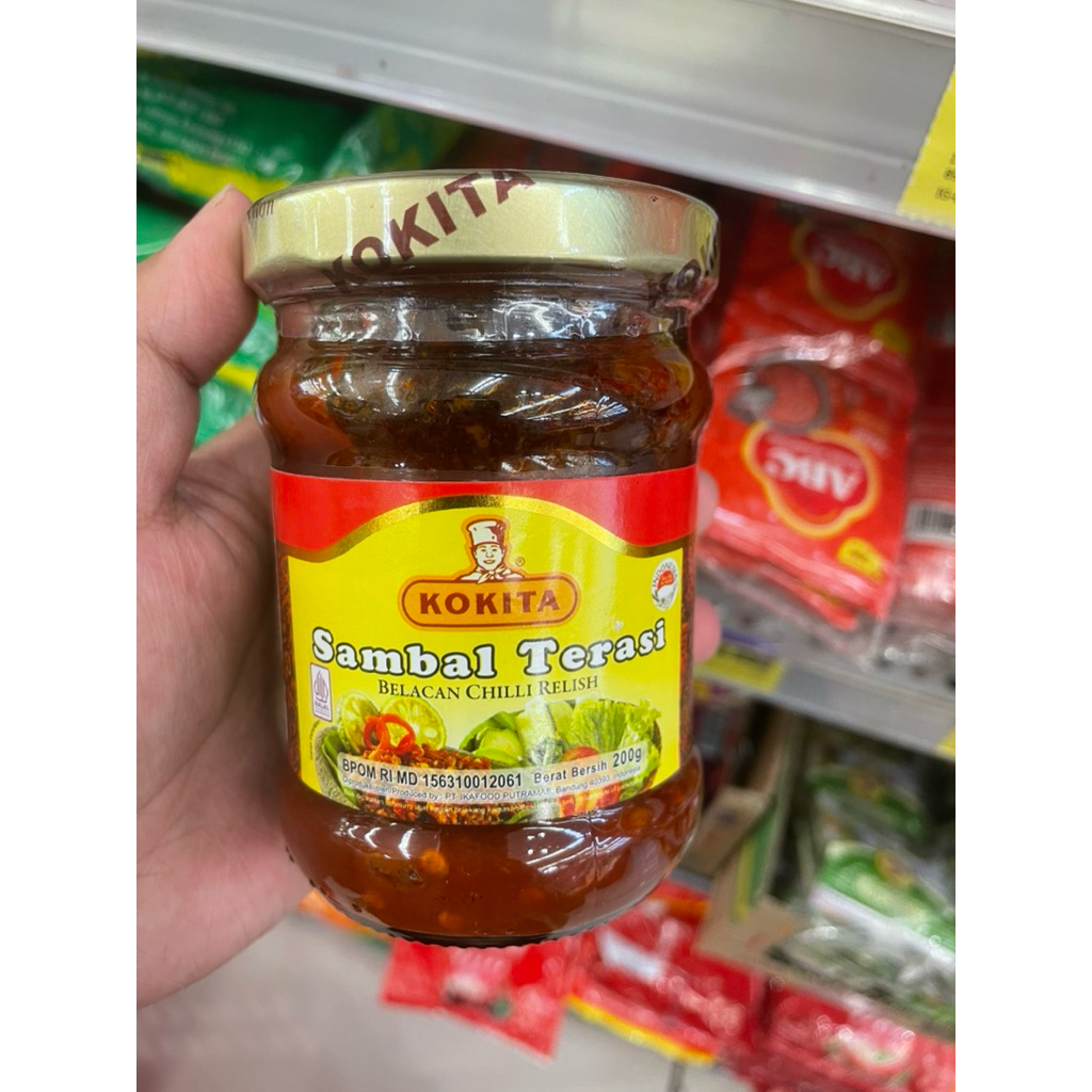 

Sambal Terasi Kokita 200 gr – Pedas Gurih dengan Aroma Terasi yang Khas
