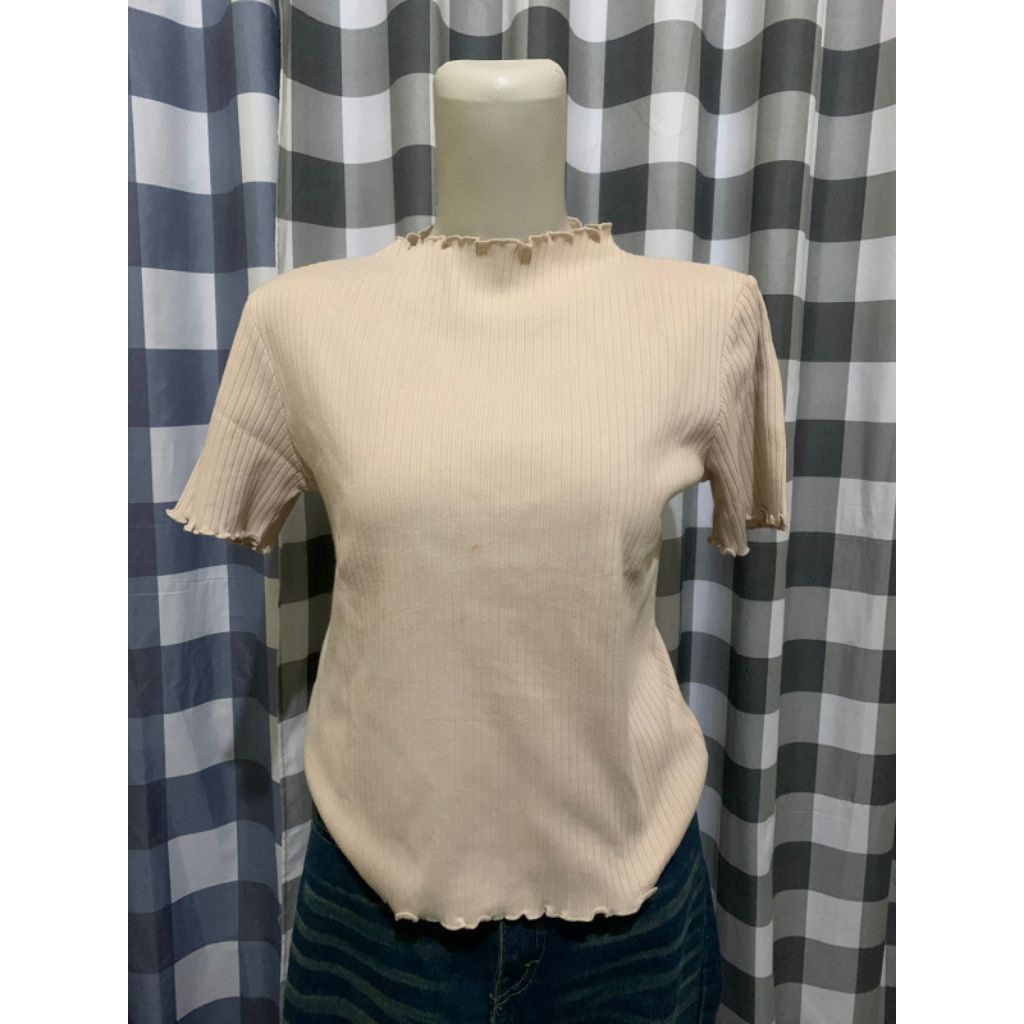 preloved GU lidi pendek kriwil