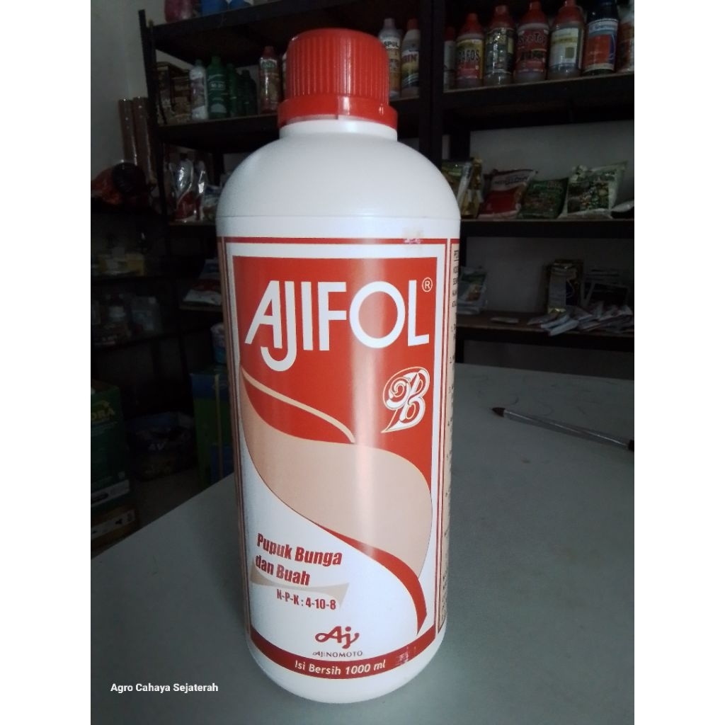 TERLARIS Pupuk Cair Berkualitas AJIFOL B Kandungan Unsur Makro Npk dan Mikro serta Asam Amino dari A