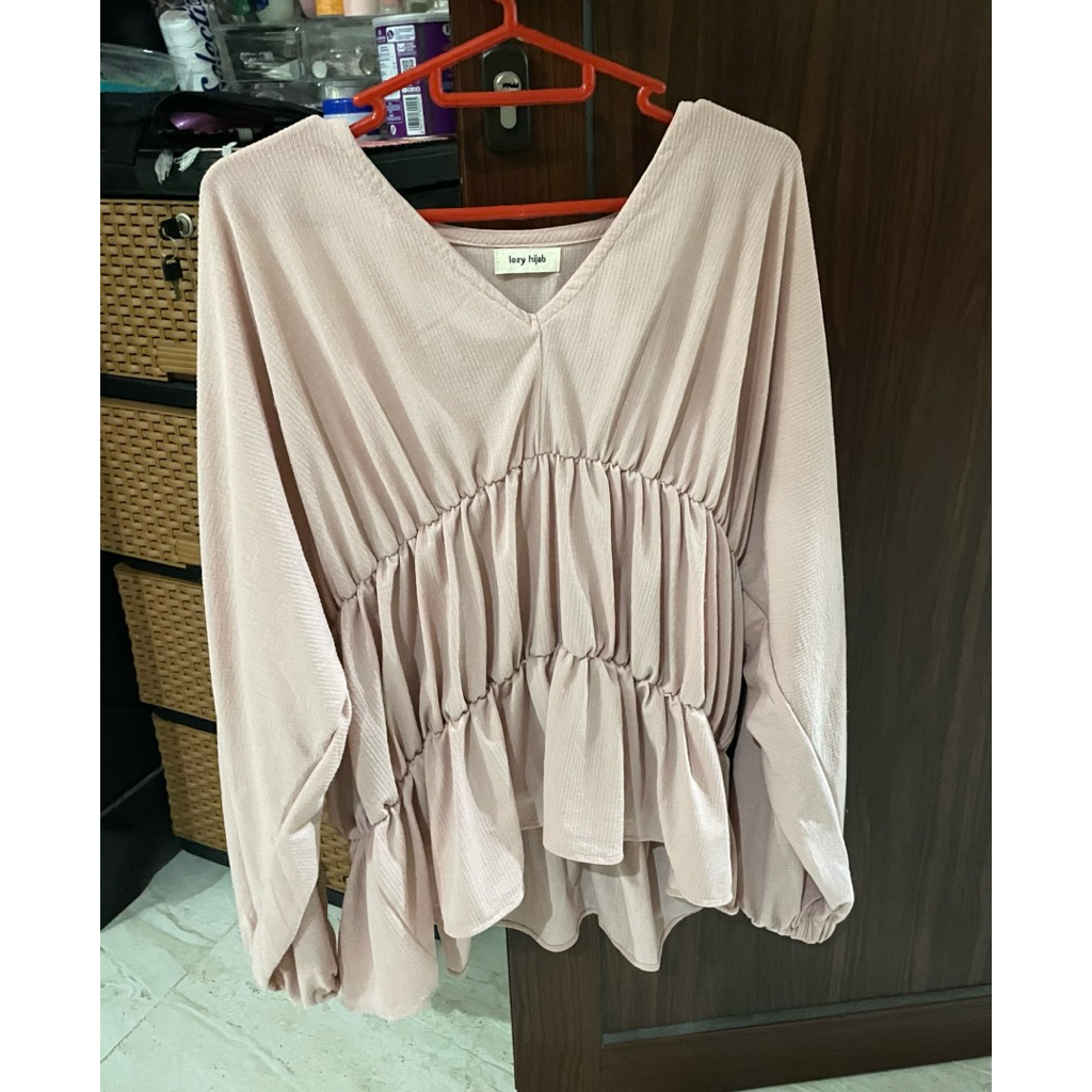 Lozy Hijab - Preloved Kenura Blouse ( Blouse Wanita Kerut )