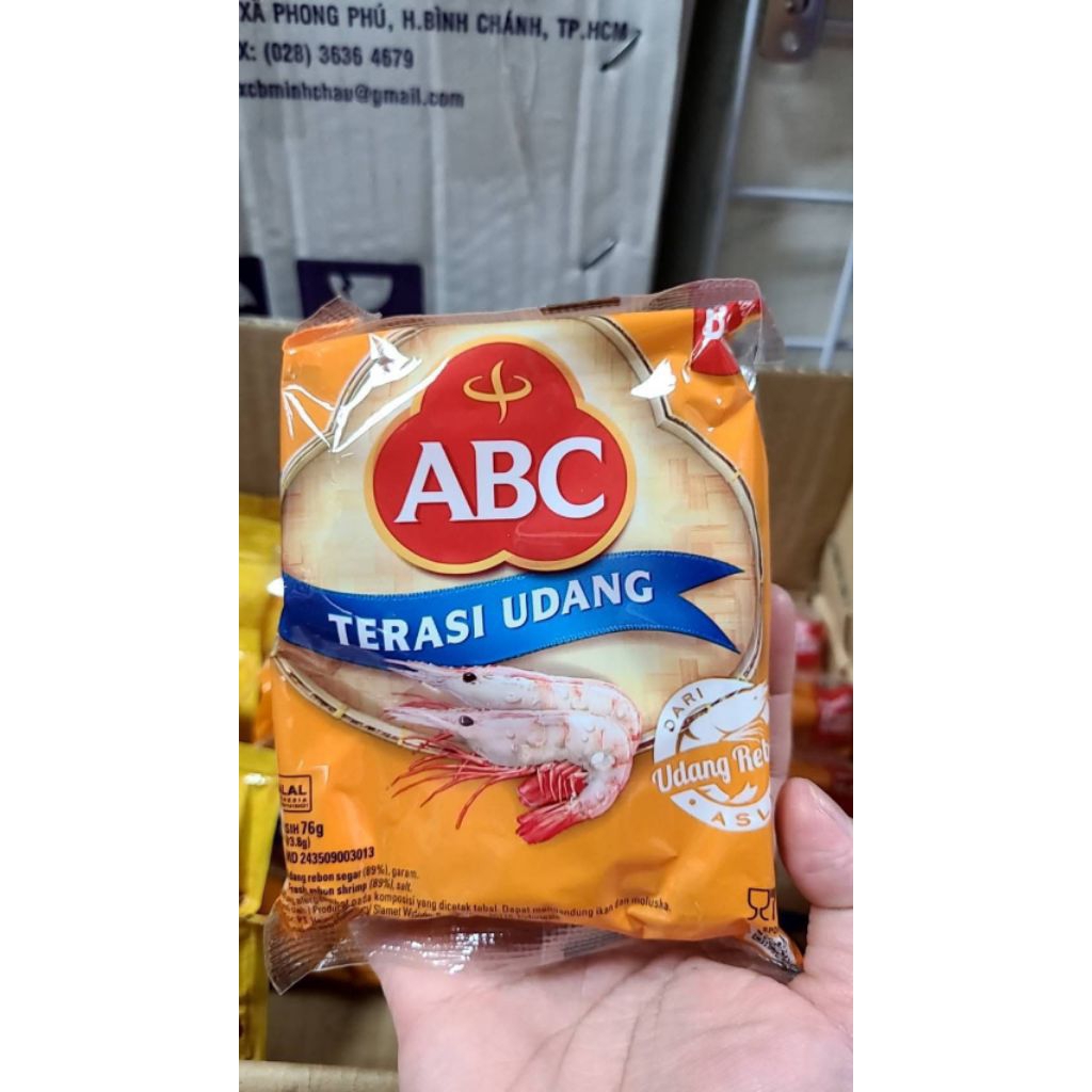 

TERASI UDANG ABS 1 PACK ISI 20