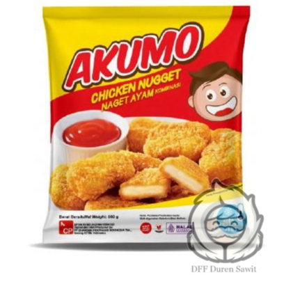 

Akumo Nugget Ayam 1kg - Chicken Nugget Ayam Frozen / Naget Akumo 1000gr / Frozen Food