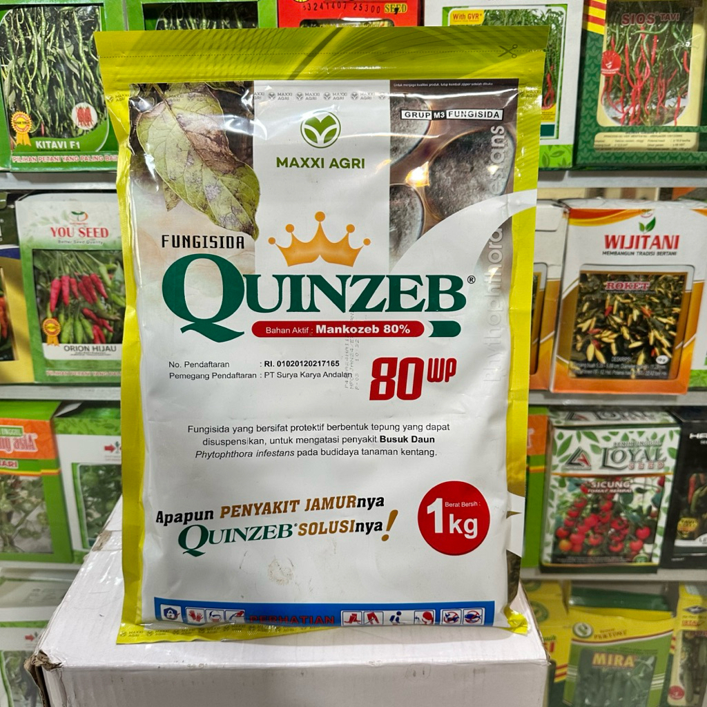 FUNGISIDA QUINZEB 80WP 1kg - Fungisida Mancozep 80%