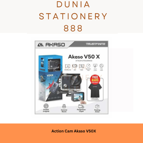 AKASO V50X ACTION CAMERA FULL HD 4K EIS WIRELESS CAM - V 50X