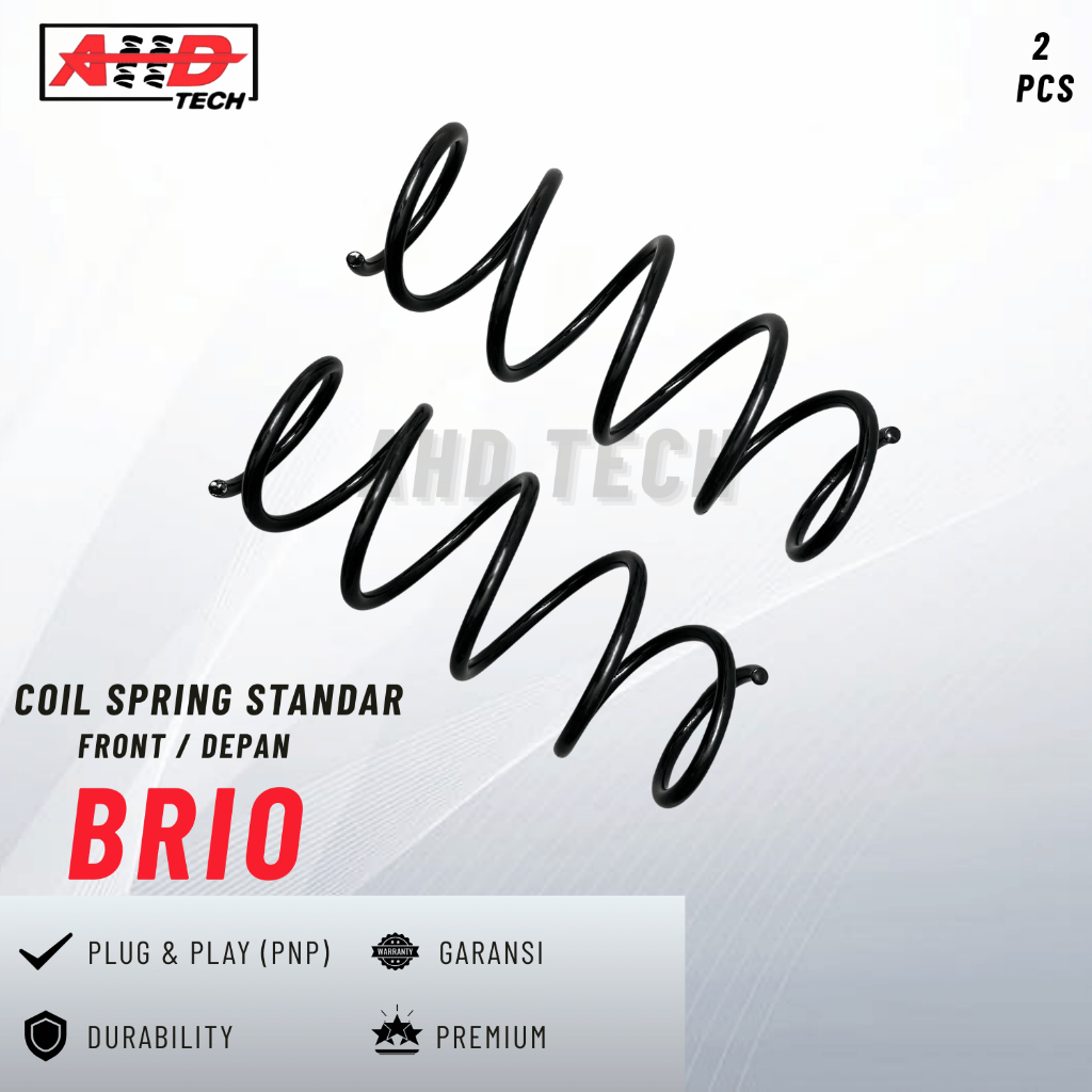 PER KEONG MOBIL [DEPAN] HONDA BRIO STANDAR / COIL SPRING HONDA BRIO DEPAN [2 PCS]
