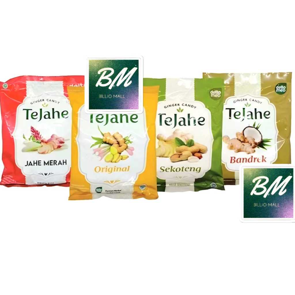 

Tejahe Permen Jahe Herbal Bag/Sak isi 50 Butir