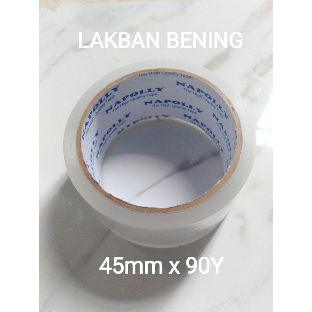 

MIHO - Lakban Bening isolasi bening besar lakban