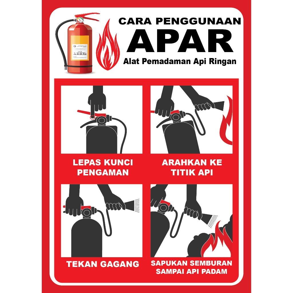 

04. STIKER APAR | STIKER PETUNJUK PEMADAM API | STIKER VINYL TAHAN AIR