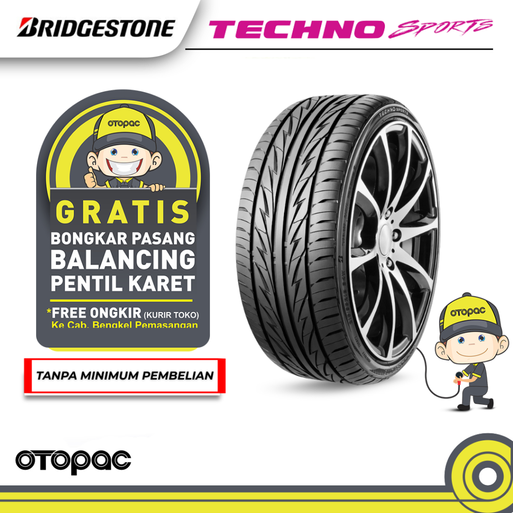 Ban mobil Bridgestone Techno sport 195/50 R16