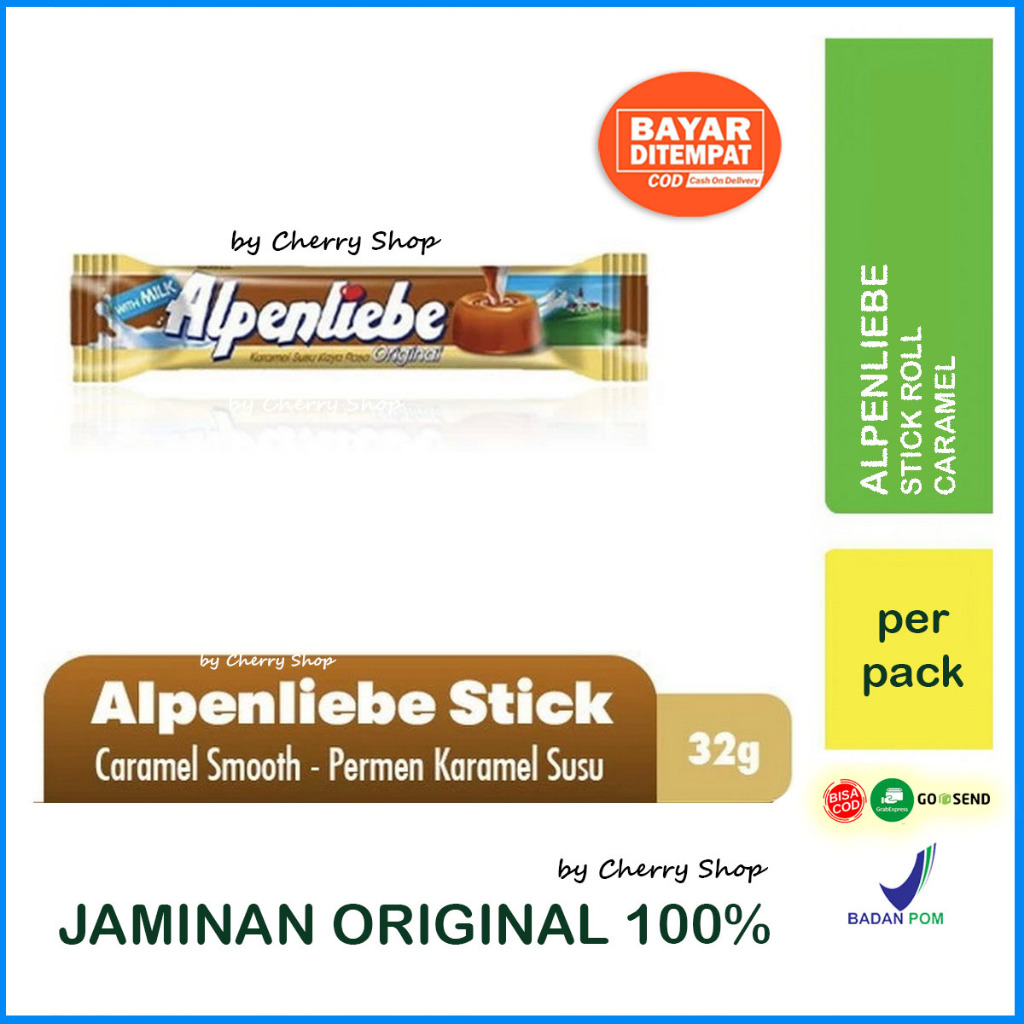 

Alpenliebe Caramel Roll Permen 32g By Cherry Shop