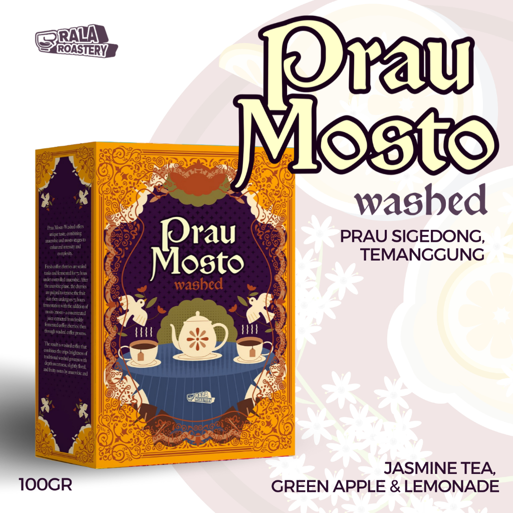 

Kopi Arabika PRAU MOSTO WASH | Biji Kopi Single Origin Arabica 100gr