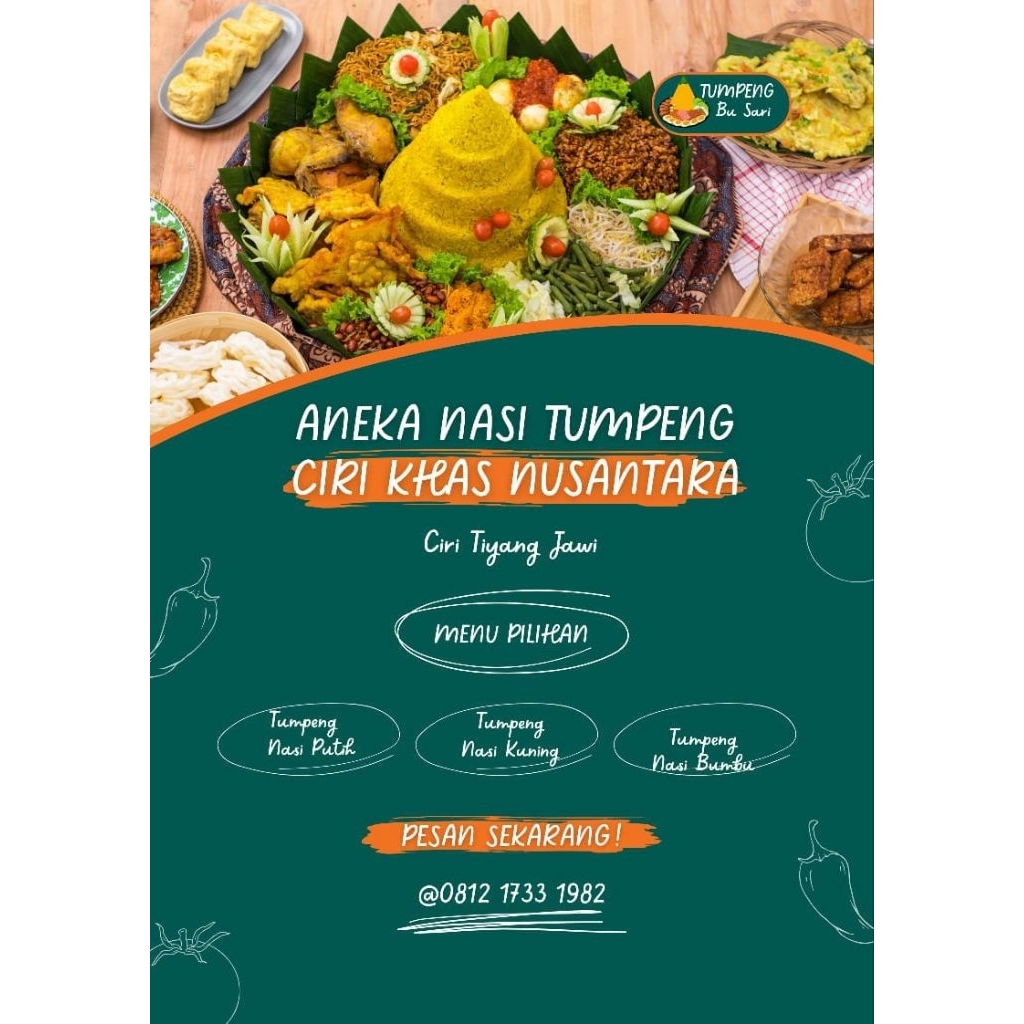 

NASI KOTAK PAKET SLAMET HAJATAN SELAMETAN TUMPENGAN ULTAH TELUR